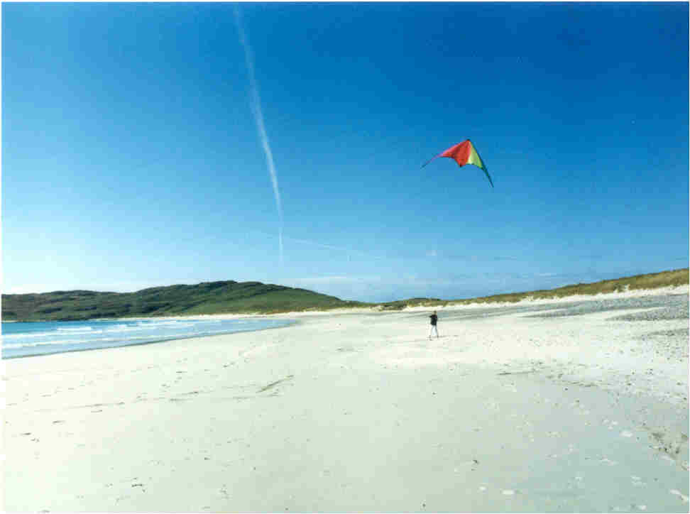 Tiree kite flying